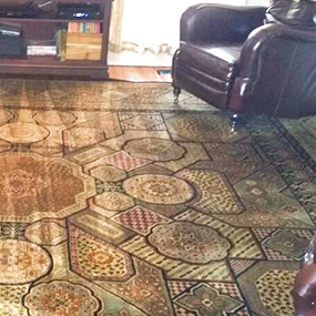 Living Room Rug Cleaning